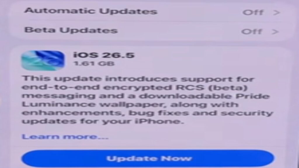 ios 26.5